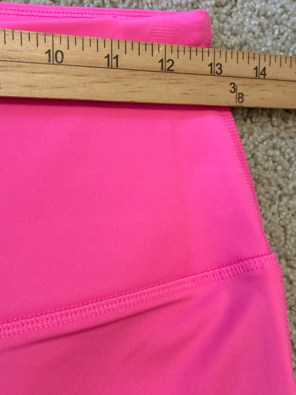 Amazon Essentials Women Bright Pink High-Waist Active Leggings Medium - Picture 5 of 7
